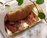 完全手作り☆きのこ＆ベーコンサンドイッチ作り方8写真