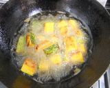 揚げかぼちゃのカラメル煮♪作り方7写真