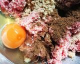 お肉だけのしっかりハンバーグ作り方2写真