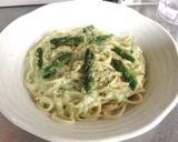 絶品!アスパラのクリームパスタ作り方7写真