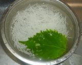 パパのキハダマグロの刺身④作り方1写真