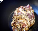 ♥ガーリック風味の豚バラ&水菜deお鍋♥作り方3写真