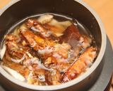 牛蒡とさんまの蒲焼の釜飯作り方2写真