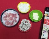 ダッチオーブンで炊き込みチキンライス作り方1写真