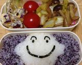 日本昔ばなし◎にんげんっていいなキャラ弁作り方5写真