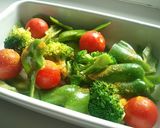 一人ランチにぴったり♪チーズ焼き野菜作り方1写真