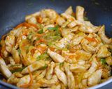 やわらか鶏むね肉のピリ辛春巻き作り方6写真