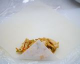 やわらか鶏むね肉のピリ辛春巻き作り方7写真