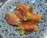 甘めで美味しいブタ野菜巻き作り方4写真