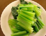 鶏胸肉とレンコン・小松菜のゆず胡椒炒め作り方2写真