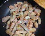 里いも明太子マーガ作り方3写真