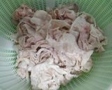 豚バラと茄子のみぞれ煮作り方2写真