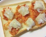 リメイク⋆キムチ×焼売の黒酢トースト作り方3写真