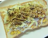 和カレー風味＊もろこしトースト作り方5写真