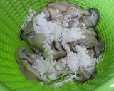 牡蠣とエリンギのクリームソース炒め♪作り方1写真