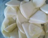 あっという間にレンジで　蕪のしっかり漬け作り方1写真