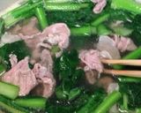 豚しゃぶと小松菜の辛子酢味噌和え作り方5写真