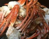 渡り蟹とトマトのホットパスタ作り方3写真