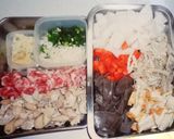 土鍋で☆もつ煮込み作り方1写真