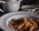 ミートソースとバジルのパスタ作り方13写真