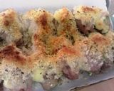 豚肉青梗菜のロールカツ風作り方7写真