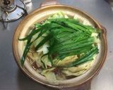簡単 モツ鍋(醤油味)作り方5写真