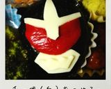 話題入り！仮面ライダー鎧武 簡単キャラ弁作り方4写真