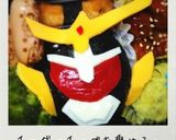話題入り！仮面ライダー鎧武 簡単キャラ弁作り方5写真
