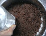 チーズケーキのためのココアクッキー☆作り方7写真