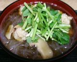 鶏団子の春雨スープ作り方7写真