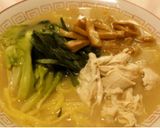 博多水炊き・鶏ラーメンに濃厚鶏白湯スープ作り方10写真