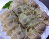 チーズがとろ〜っ…かぼちゃ煮が餃子に?!作り方4写真