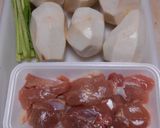 鶏肉と里芋の煮物作り方1写真