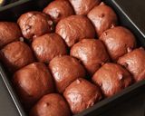 ココアとチョコチップのちぎりパン作り方7写真