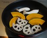 ベジタブルパンケーキ✿バルサミコソース作り方5写真