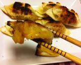 チーズがとろ〜っ…かぼちゃ煮が餃子に?!作り方5写真