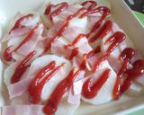 長いもとベーコンのちーず焼き＊作り方3写真