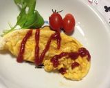 朝のオムレツ(^^*v作り方5写真