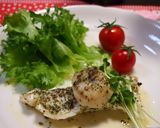 レンジで簡単！セージ香る白身魚と帆立焼き作り方4写真