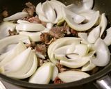 フライパンひとつで！南瓜と豚肉の炒め煮♪作り方4写真