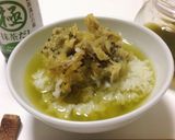 舞茸天ぷらの極抹茶だし茶漬け作り方3写真