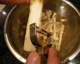 ピスタチオ入りキンピラごぼう作り方1写真