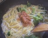 タラコとブロッコリーのクリームパスタ作り方7写真