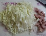 お茶漬けのりで簡単チャーハン作り方1写真