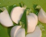 カブのお味噌汁作り方1写真