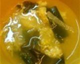 白菜とワカメの中華スープ作り方21写真
