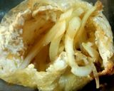 油揚げのタマネギ入り焼き巾着作り方3写真