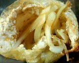油揚げのタマネギ入り焼き巾着作り方3写真
