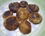 フワフワ長芋on椎茸焼き作り方1写真