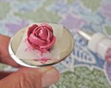 簡単絞り出しバラの花・アイシングクッキー作り方13写真